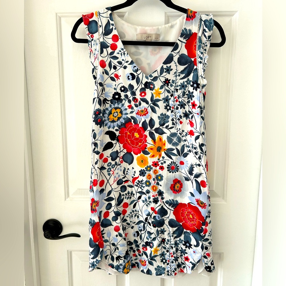Loft summer floral dress